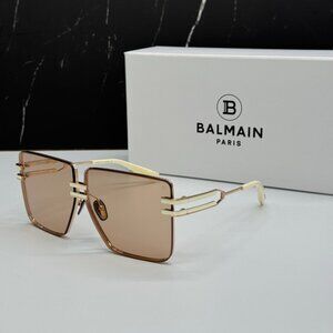 NEW BALMAIN GENDARME BPC-109C CREAM WOMEN BALMAIN SUNGLASSES